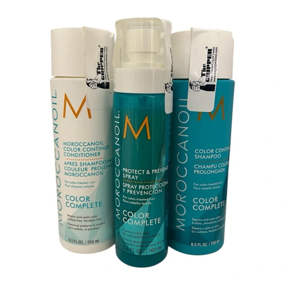 Moroccanoil Color Complete Color Continue Set Shampoo Condition Heat Protectant